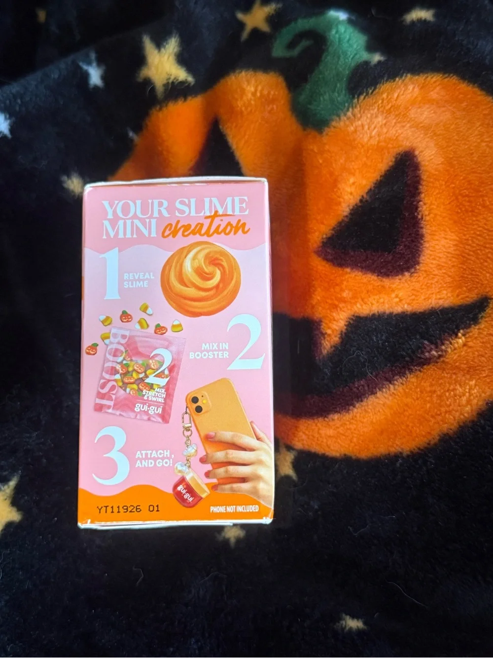NIB GUI GUI Mini Fall Gloss Slime Kit - Orange